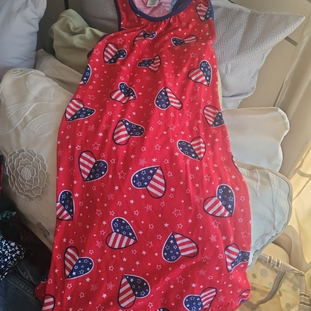 Komar Kids Red Heart Nightgown